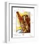 Saxophone-A^^ Cromwell-Framed Art Print