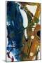Saxophone-Gil Mayers-Mounted Giclee Print