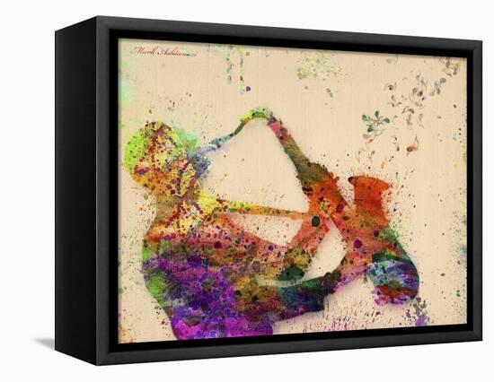 Saxophone-Mark Ashkenazi-Framed Stretched Canvas