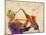 Saxophone-Mark Ashkenazi-Mounted Giclee Print