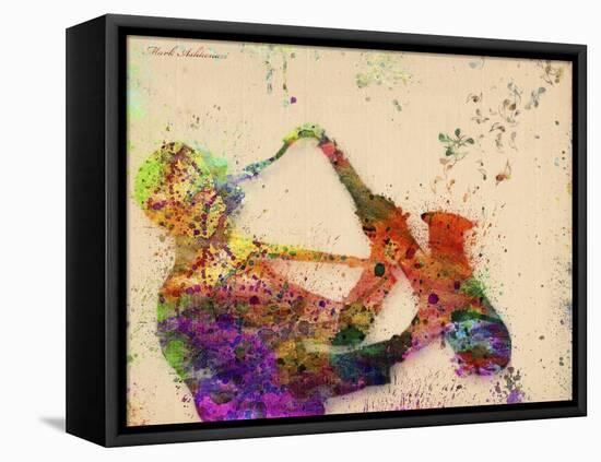 Saxophone-Mark Ashkenazi-Framed Stretched Canvas