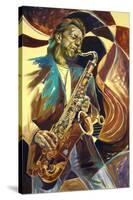 Saxophone-Shen-Stretched Canvas