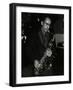 Saxophonist Art Themen Playing at the Bell, Codicote, Hertfordshire, 4 January 1981-Denis Williams-Framed Photographic Print