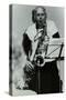 Saxophonist Don Rendell Playing at Campus West, Welwyn Garden City, Hertfordshire, 1986-Denis Williams-Stretched Canvas