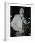 Saxophonist Peter King Playing at the Bell, Codicote, Hertfordshire, 28 November 1982-Denis Williams-Framed Photographic Print