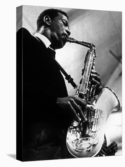 Saxophoniste Ornette Coleman C. 1959-null-Stretched Canvas