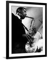 Saxophoniste Ornette Coleman C. 1959-null-Framed Photo