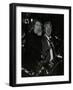 Saxophonists Kathy Stobart and Jimmy Skidmore at the Bell, Codicote, Hertfordshire, 10 October 1982-Denis Williams-Framed Photographic Print