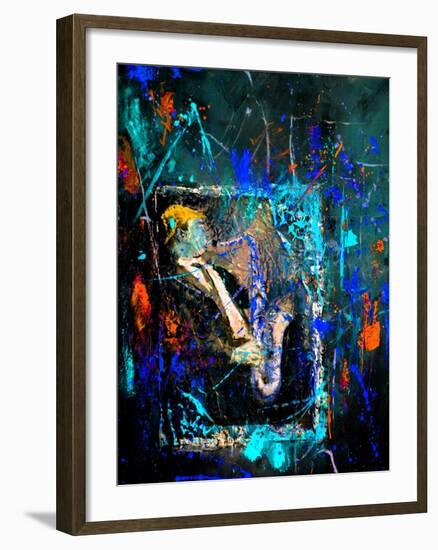 Saxyfolly-Pol Ledent-Framed Art Print