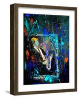 Saxyfolly-Pol Ledent-Framed Art Print