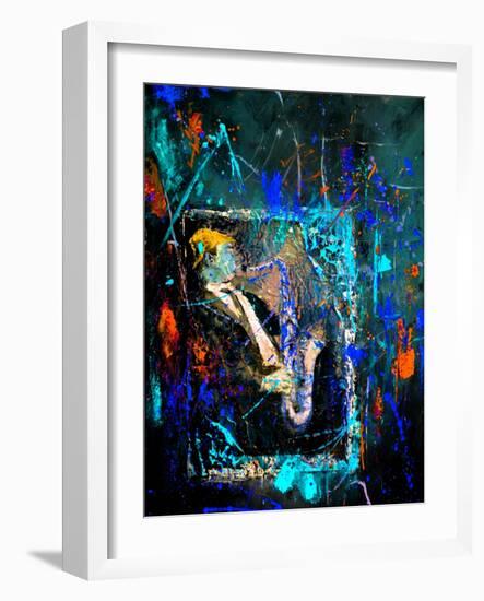 Saxyfolly-Pol Ledent-Framed Art Print