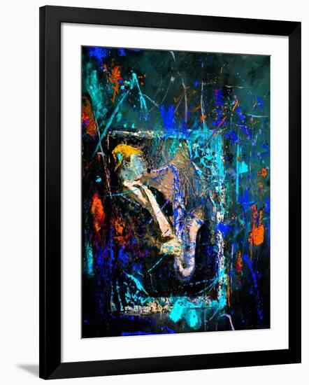 Saxyfolly-Pol Ledent-Framed Art Print