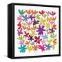 Say It With Flowers-Jenny Frean-Framed Stretched Canvas