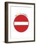 Say No Sign-FS Studio-Framed Giclee Print