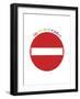 Say No Sign-FS Studio-Framed Giclee Print