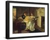 Say, What shall be the Burden of my Song?, 1881-Edmund Blair Leighton-Framed Giclee Print