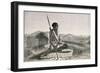 Saydumi, Native Ugandan, Engraving from Lake Regions of Equatorial Africa-Richard Francis Burton-Framed Giclee Print