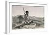 Saydumi, Native Ugandan, Engraving from Lake Regions of Equatorial Africa-Richard Francis Burton-Framed Giclee Print