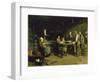 Saying Grace, 1875-1877-Max Liebermann-Framed Giclee Print