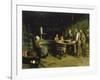 Saying Grace, 1875-1877-Max Liebermann-Framed Giclee Print