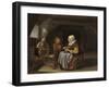 Saying Grace, c.1650-55-Frans Van Mieris-Framed Giclee Print