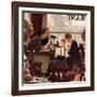 "Saying Grace", November 24,1951-Norman Rockwell-Framed Giclee Print