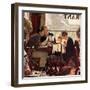 "Saying Grace", November 24,1951-Norman Rockwell-Framed Giclee Print