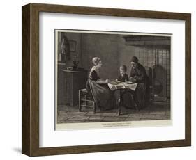 Saying Grace-Albert Neuhuys-Framed Giclee Print