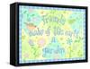 Sayings 1 Friends-Viv Eisner-Framed Stretched Canvas