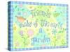 Sayings 1 Friends-Viv Eisner-Stretched Canvas