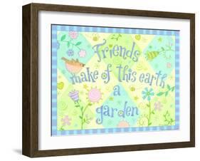 Sayings 1 Friends-Viv Eisner-Framed Art Print