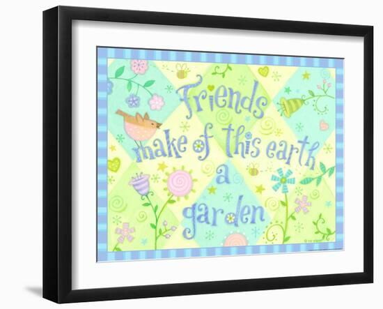 Sayings 1 Friends-Viv Eisner-Framed Art Print