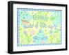 Sayings 1 Friends-Viv Eisner-Framed Art Print