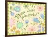 Sayings 2 Bloom-Viv Eisner-Framed Art Print