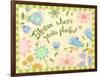 Sayings 2 Bloom-Viv Eisner-Framed Art Print