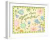 Sayings 2 Bloom-Viv Eisner-Framed Art Print