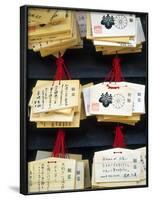 Sayings at Heian Jingu, Shinto Shrine, Kyoto, Japan-Nancy & Steve Ross-Framed Photographic Print