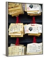 Sayings at Heian Jingu, Shinto Shrine, Kyoto, Japan-Nancy & Steve Ross-Framed Photographic Print