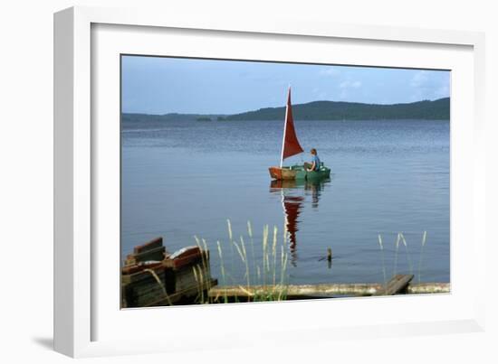 Saynatsalo island on Lake Paijanne in August-CM Dixon-Framed Giclee Print