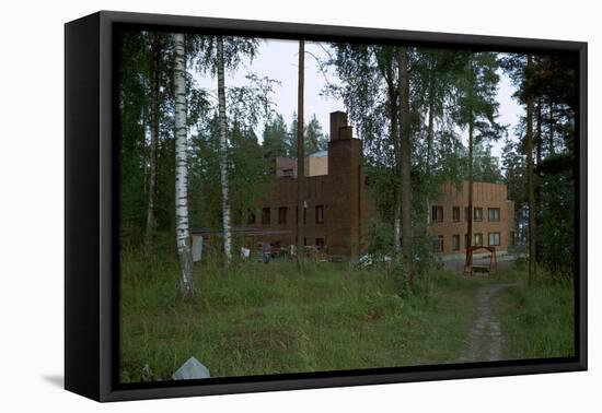 Saynatsalo  Town Hall, 1940s-Alvar Aalto-Framed Stretched Canvas