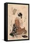 Sayogoromo Misa Tatejima-Kikukawa Eizan-Framed Stretched Canvas