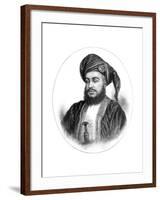 Sayyid Barghash Bin Said, Sultan of Zanzibar, 1875-null-Framed Giclee Print