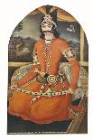 Portrait of Sultan Muhammad Mirza, circa 1835-Sayyid Mirza-Framed Stretched Canvas