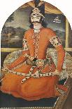 Portrait of Sultan Muhammad Mirza, circa 1835-Sayyid Mirza-Framed Stretched Canvas