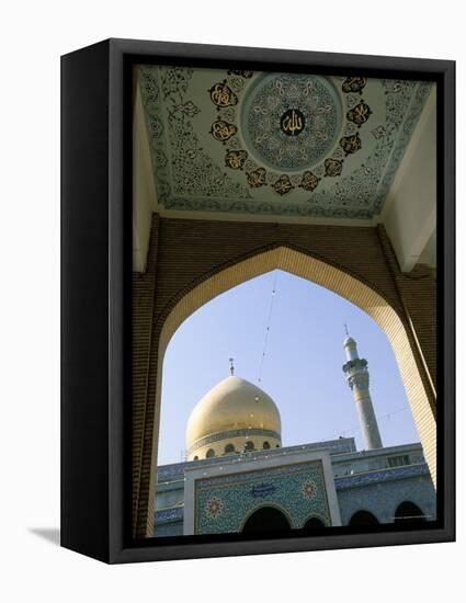 Sayyida Zeinab Iranian Mosque, Damascus, Syria, Middle East-Alison Wright-Framed Stretched Canvas