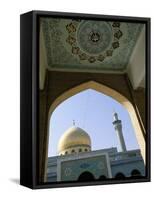 Sayyida Zeinab Iranian Mosque, Damascus, Syria, Middle East-Alison Wright-Framed Stretched Canvas