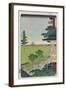 Sazai Hall, Five Hundred Raken (Temple)-Hashiguchi Goyo-Framed Giclee Print