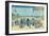 Sazai Hall of the Five-Hundred-Rakan Temple-Katsushika Hokusai-Framed Giclee Print