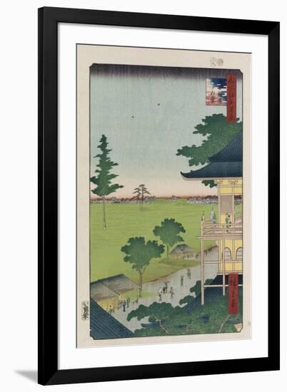 Sazai Hall-Utagawa Hiroshige-Framed Giclee Print