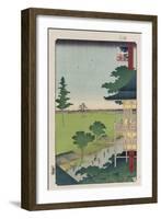 Sazai Hall-Utagawa Hiroshige-Framed Giclee Print